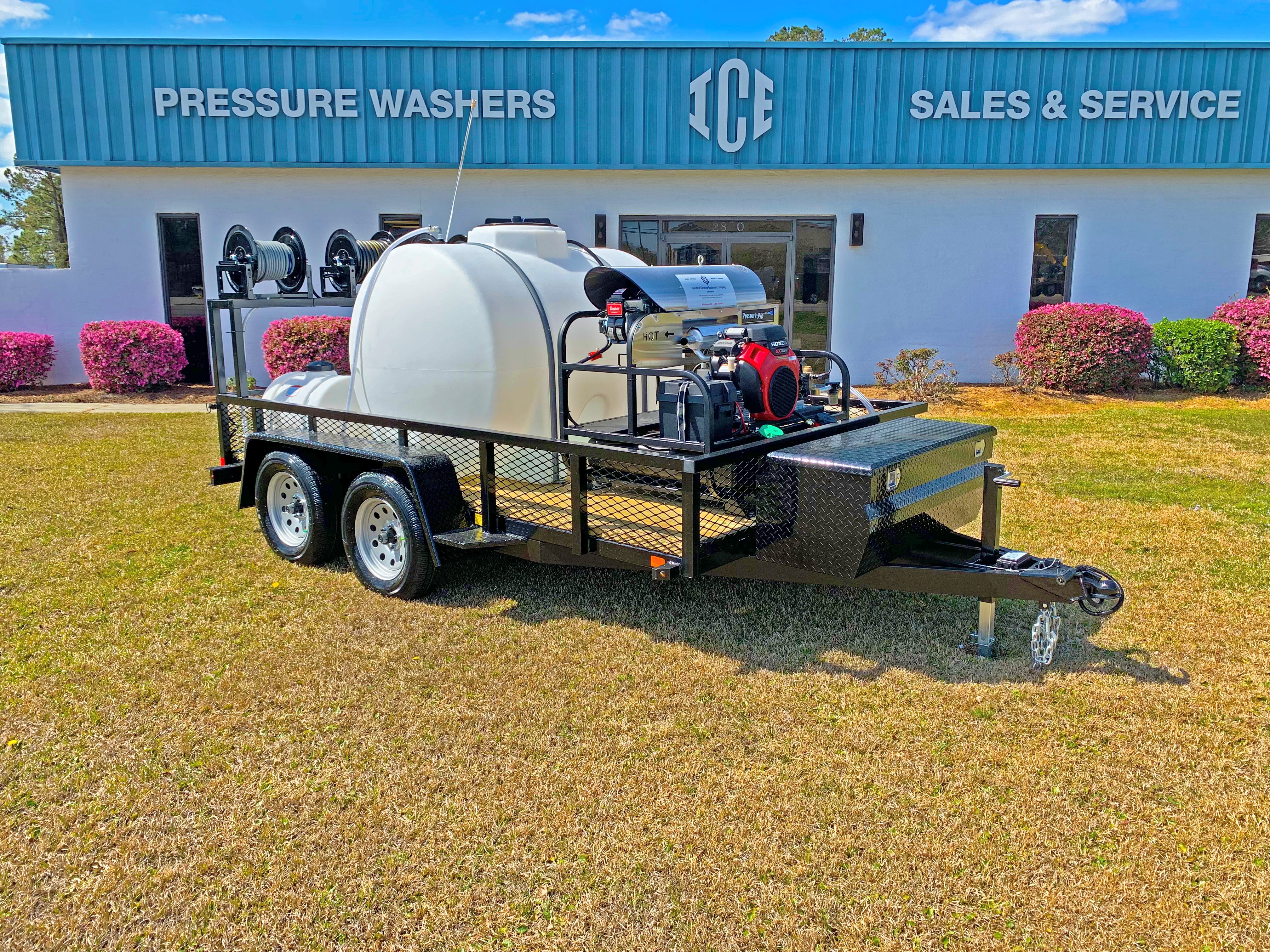 Truck Mounted Pressure Washing System