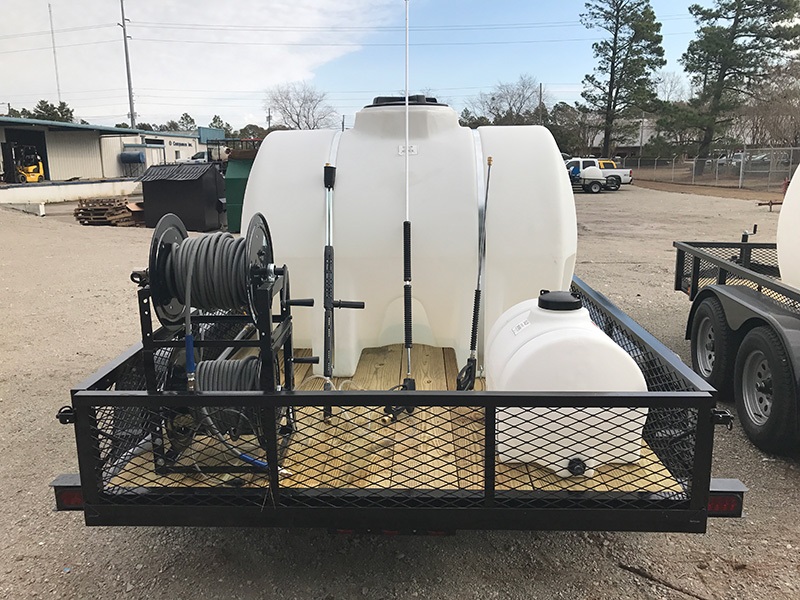 Power Washer Trailer Mounted Mobile Pressure Wash System